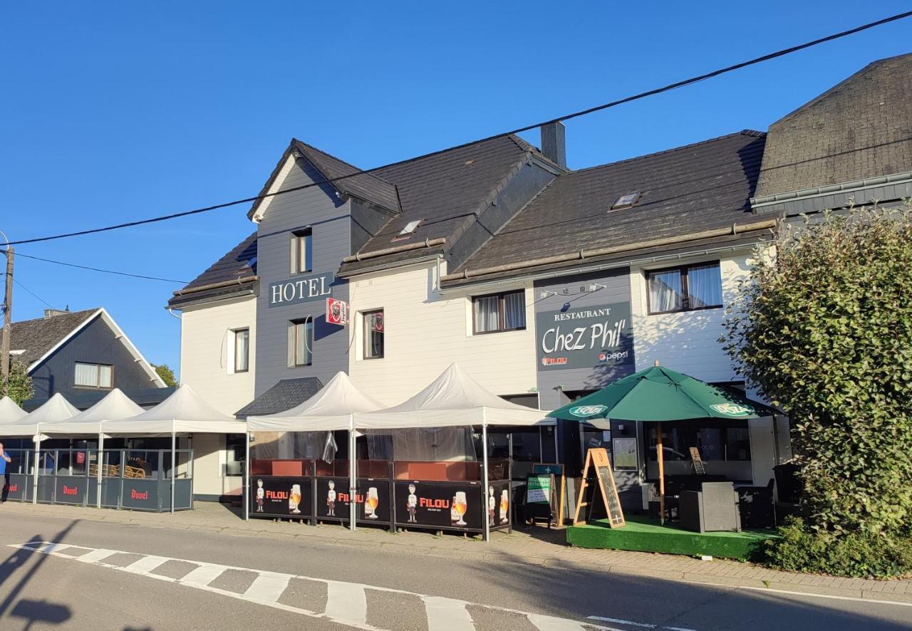 Chez Phil Hotel Robertville Bagian luar foto